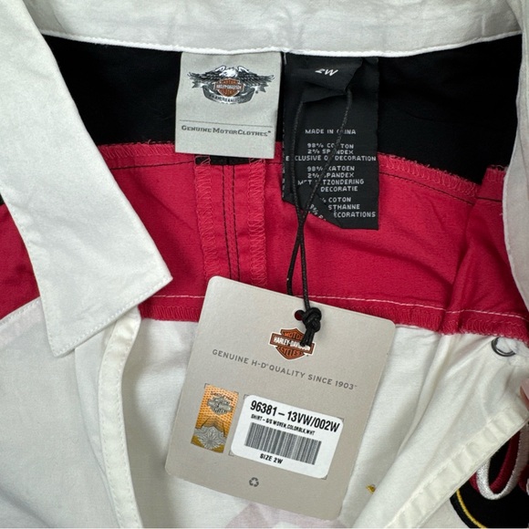 Harley-Davidson Women's Zip-Up Shirt - Picture 8 of 13